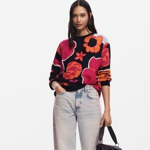 Desigual Floral Sweater “Niagara”